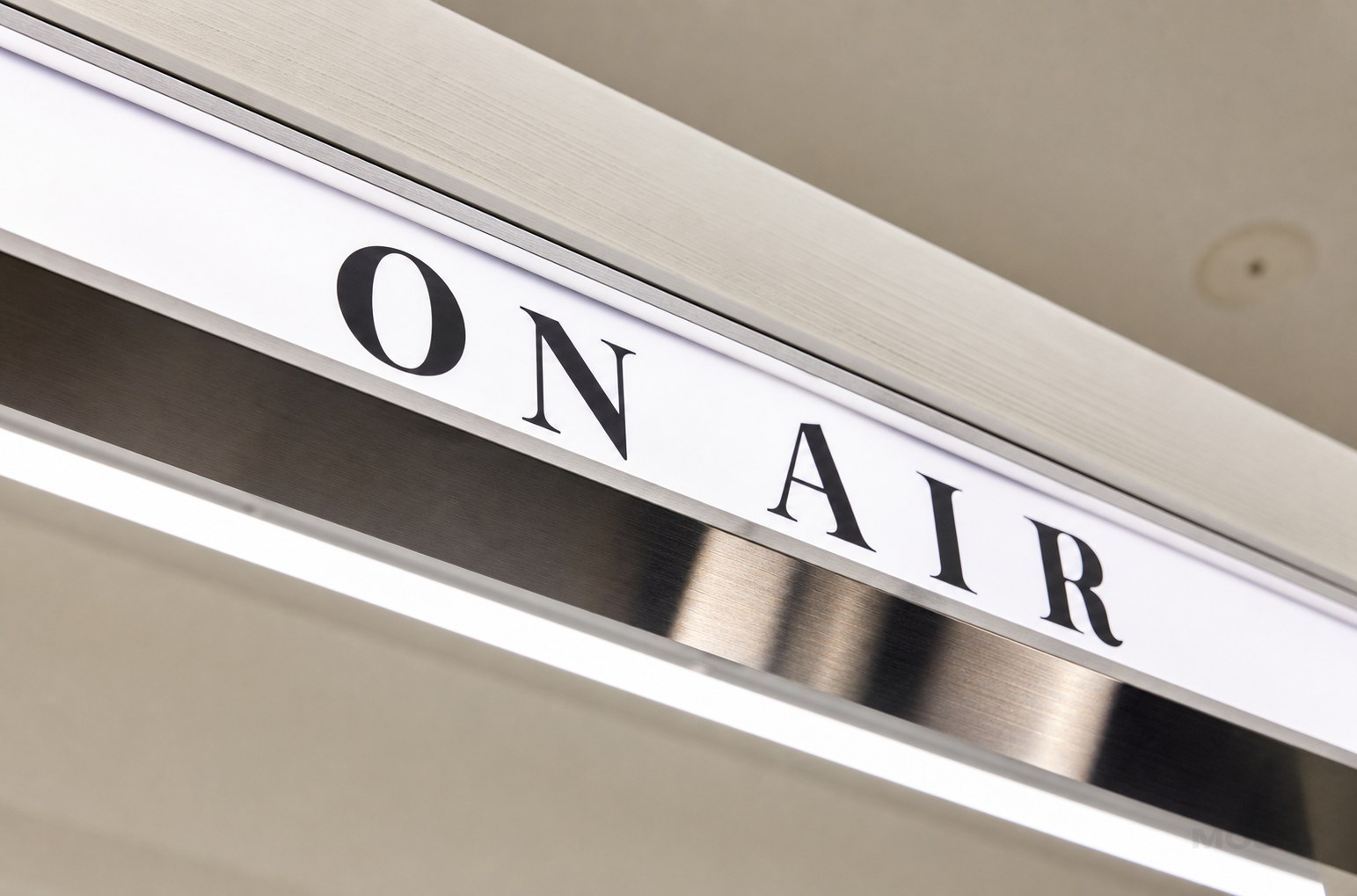 ON AIR 사인 디테일